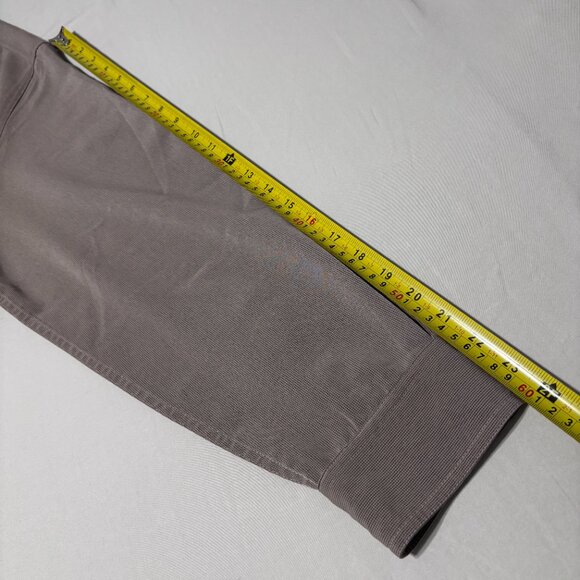 Rivers End Trading Co Micro Check Taupe Button-Up L Shirt Long Sleeve Microfiber - Picture 9 of 9